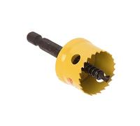 Starrett CSC022 Corona perforadora Bi-Metal CORDLESS, Amarilla, 22 mm