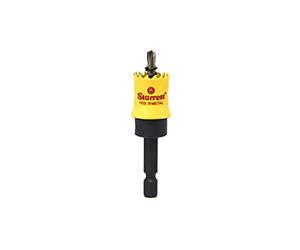 Starrett CSC016 Corona perforadora Bi-Metal CORDLESS, Amarilla, 16 mm