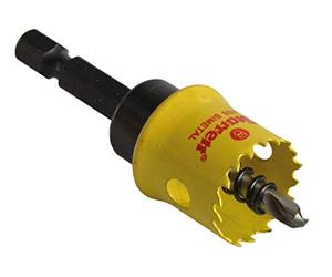 Starrett CSC019 Corona perforadora Bi-Metal CORDLESS, Amarilla, 19 mm