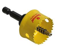 Starrett CSC035 Corona perforadora Bi-Metal CORDLESS, Amarilla, 35 mm