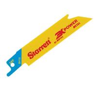 Starrett sierra sable 100 mm 18 TPI para metal, paquete de 5 unidades