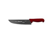 Starrett Cuchillo de chef estrecho curvado 10" (250mm) Mango rojo - BKR303-10