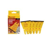 Starrett Hoja oscilante de acero al carbono multiherramienta de corte de inmersión de 69 mm, paquete de 5