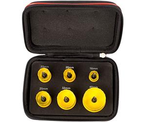 Starrett KCS06001 - Juego de sierra perforadora inalámbrica bimetálica de corte suave (6 piezas)