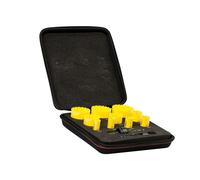Starrett KDC10021 Corte Profundo Metal Doble Deluxe Electricista Corona Kit, 12