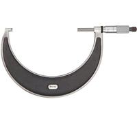 Starrett Micrómetro exterior 226RL-6, tope de trinquete, tuerca de bloqueo, rango de 5 a 6 pulgadas, graduación de 0.000 pulgadas, precisión de +/-0.000 pulgadas