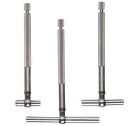 Starrett S229FZ: Calibre telescópico con 1 juego de brazo telescópico, 1/2" - 2-1/8" de alcance, 2-3/8" Longitud del mango