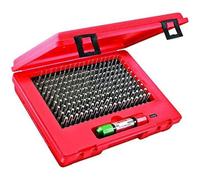 Starrett S4002 - 250 Set de calibre Pin de acero de precisión, tamaños 0,061 - 0,250 +