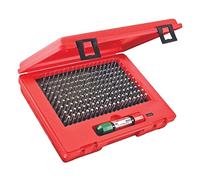 Starrett S4003-250 - Juego de accesorios para jaulas (0,061 a 0,250 pulgadas, con asa y estuche)
