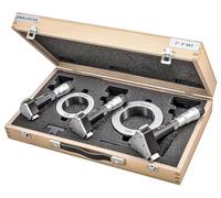 Starrett S78 X TFZ Calibre Calibre Set, 2 - 4 "Rango, W/3 cabezas de carburo de punto de contacto, número de: 3 Anillos de, número de: 2