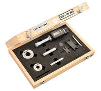 Starrett S780XTDZ3-Point - Juego de micrófono interno de 3 puntos de contacto (1/4 a 8 pulgadas)