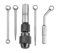 Starrett S828Hz Wiggler y centro Finder completo con funda y 4 accesorios