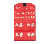 Starrett SD167GZZRadius - Calibre de radios (0,010-0,050 pulgadas, 0,005 mm, 0,010 pulgadas, 0,020 pulgadas y 0,050 pulgadas, 26 calibres)