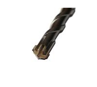 Starrett SDS Plus - Broca de 4 puntas (10 x 260 mm) | Brocas de longitud extendida para taladrar en lugares difíciles de alcanzar o para una mayor profundidad de penetración.