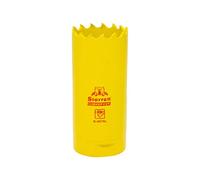 Starrett Sierra perforadora de corte profundo DCH0136 bimetálica resistente con dientes extra cobalto HSS - para metales, madera, hierro fundido, fibra de vidrio, materiales plásticos - 30 mm