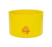 Starrett Sierra perforadora de corte profundo - DCH0312 bimetálica resistente con dientes extra cobalto HSS - para metales, madera, hierro fundido, fibra de vidrio, materiales plásticos - 89 mm