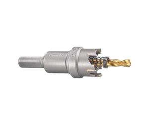 Starrett SM023 Corona con dientes de meta duro para chapas de metal, 23 mm