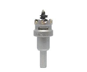 Starrett SM026 Corona con dientes de meta duro para chapas de metal, 26 mm