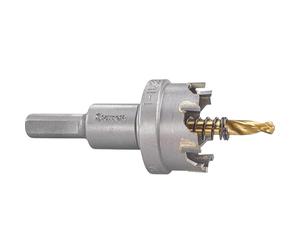 Starrett SM034 Corona con dientes de meta duro para chapas de metal, 34 mm