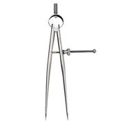 Starrett Toolmakers - Calibrador y divisor tipo resorte, tamaño de 6 | Resorte de arco, perno de fulcro endurecido, tipo junta de resorte, 277-6