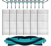 StarRing 11/17 piezas de cepillo de rodillo principal cepillos laterales de repuesto para Conga 2499 para Ultra Home Advanced para Titani para Atvel para SmartGyro R80 robot aspirador juego de