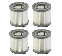 StarRing 2/4/6 filtros HEPA de repuesto, filtros de cartucho de aspiradora para Delonghi Colombina Pro Midi Hair XLM353.ADC XLM355 XLM408 XLM417 XLM510 Accesorios reutilizables lavables (4 piezas)