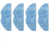 StarRing 4/10 paños de repuesto para X-Plorer Serie 75 S+ para aspiradora robótica Tefal, almohadillas lavables y reutilizables (4 piezas)