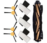 StarRing Kit de piezas de repuesto para aspiradora, cepillo principal con filtro lateral para Ecovacs Deebot D710 D715 500 501 Robot Vacuum