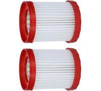 StarRing Paquete de 2/4 filtros de piezas de repuesto para aspiradora Bosch de 18 V y 2.6 galones en húmedo/seco para GAS18V-3/GAS18V-10L VF320H Hepa filtros accesorios (2 unidades)