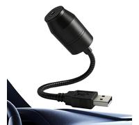Starry Car Ceiling Light, 360 Degree Led Projector Lamp, 1.57x0.79 Inches Roof Galaxy Effect, Usb Powered Night Ambient Light, Modern Automotive Decor with Colorful Finish, Party Use for Bedroom