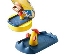 STARRY G Soporte para utensilios de cocina con bandeja de goteo, soporte para tapa de olla, estante para bandeja de cubiertos de diseño de pescador,B