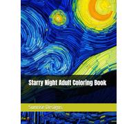 Starry Night Adult Coloring Book