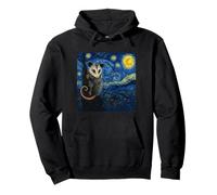 Starry Night Opossum Van Gogh Possum Sudadera con Capucha
