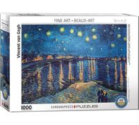 Starry Night Over The Rhone by Vincent Van Gogh (Importación USA)