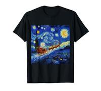 Starry Night St Nicholas llega a St. Remy Camiseta