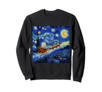 Starry Night St Nicholas llega a St. Remy Sudadera