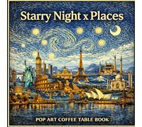 Starry Night x Places: Pop Art Coffee Table Book (Vintage Travel: A Pop Art Book Series)