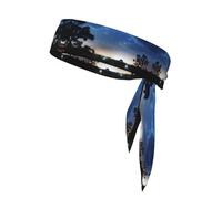 Starry Sky Meteor Stars - Cintas deportivas para la cabeza, unisex, para entrenamiento, para tenis, ninja y correr