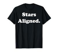 Stars Aligned Cosmic Harmony Astrology Phrase Camiseta
