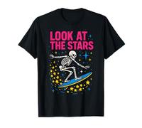 Stars Constellation Mira a las estrellas Astrología espacial masculina Camiseta