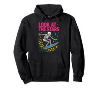 Stars Constellation Mira a las estrellas Astrología espacial masculina Sudadera con Capucha