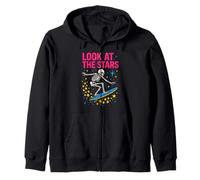 Stars Constellation Mira a las estrellas Astrología espacial masculina Sudadera con Capucha