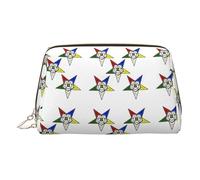 Stars Eastern Stars - Bolsa organizadora de artículos de aseo de piel, bolsa de maquillaje para mujer, Gold, Talla única, Neceser