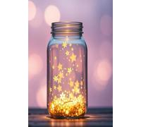 Stars in a Jar: Softcover writing journal - ideal for school, travel & gifts