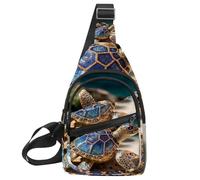 Stars Nebula - Bolso cruzado con correa de hombro ajustable, bolsa de hombro para hombres y mujeres, mochila bandolera para viajes, ciclismo, trabajo, deportes, Multicolor 11, 11.8x7x1.5in/30x18x4cm