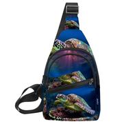 Stars Nebula Sling Lateral, Mochila cruzada, Multicolor 03, 11.8x7x1.5in/30x18x4cm