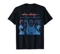 Stars Stripes And Equal Rights 4 de julio Derechos de las mujeres Camiseta