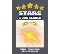 Stars Word Search Puzzle Book: Easy-to-Read Puzzles Shining with Stars, Constellations, and Night Skies | 6x9 inches, 110 pages | 50+ Challenges for Vacations and Relaxation