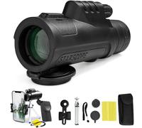 STARSCOPE Pack Telescopio Monocular Starscope G3 para Smartphone - Kit Que Incluye un Telescopio Monocular 10x42 para Smartphone iPhone y Android, un trípode, un Adaptador para teléfono y Mucho más