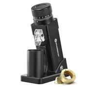 STARSEEKER E55Pro - Molinillo de café eléctrico, rebaba de titanio de 55 mm, molinillo profesional de espresso con ajuste continuo, tecnología antiestática, para el hogar, oficina, café (negro)